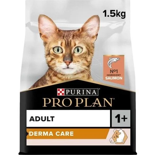 Pro Plan Somonlu Yetişkin Kedi Maması 1,5 kg ( Derma Care )