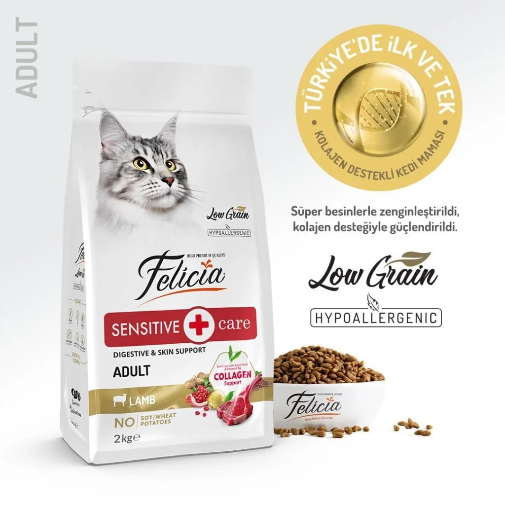 Felicia Kuzulu Yetişkin Kedi Maması  2 kg
