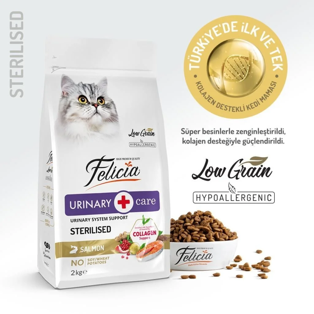 Felicia Somonlu Light Sterilised Kedi Maması 2 kg