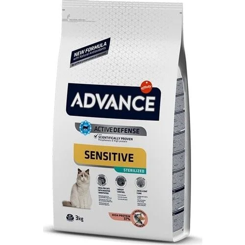 Advance Somonlu Kısırlaştırılmış Kedi Maması 3 Kg