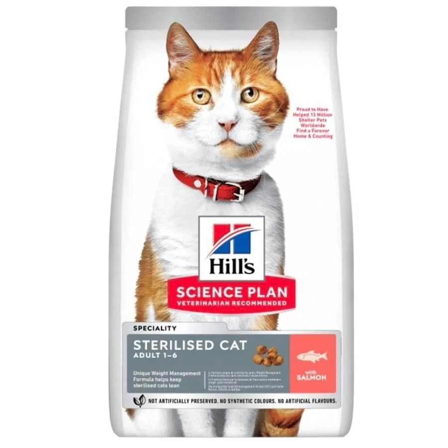 Hills Sterilised Somon Balıklı Kısır Kedi Mamasi 3 Kg