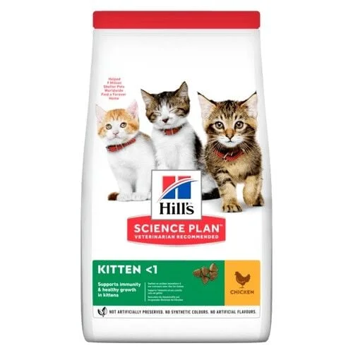 Hills Kitten Tavuk Etli Yavru Kedi Maması 1,5 Kg