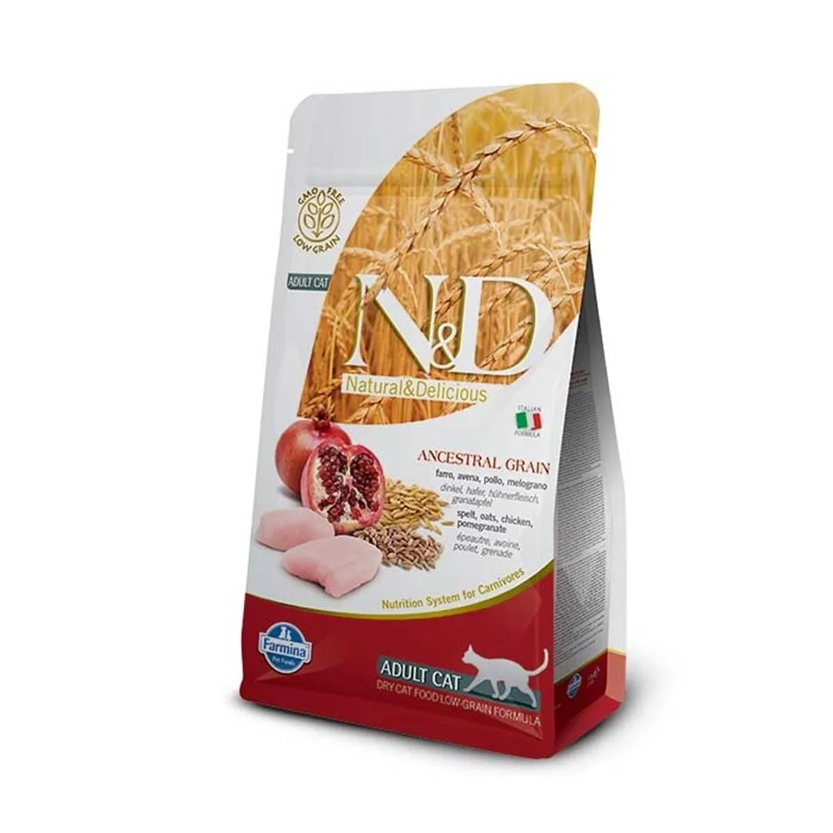 Nd Az Tahıllı Tavuklu Yetişkin Kedi Maması 1,5 Kg