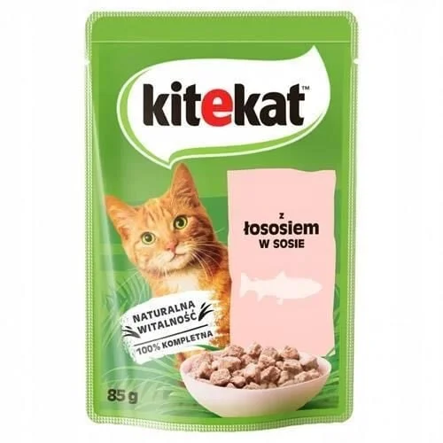 Kitekat Somonlu Kedi Yaş Maması 85 Gr (Gravy)