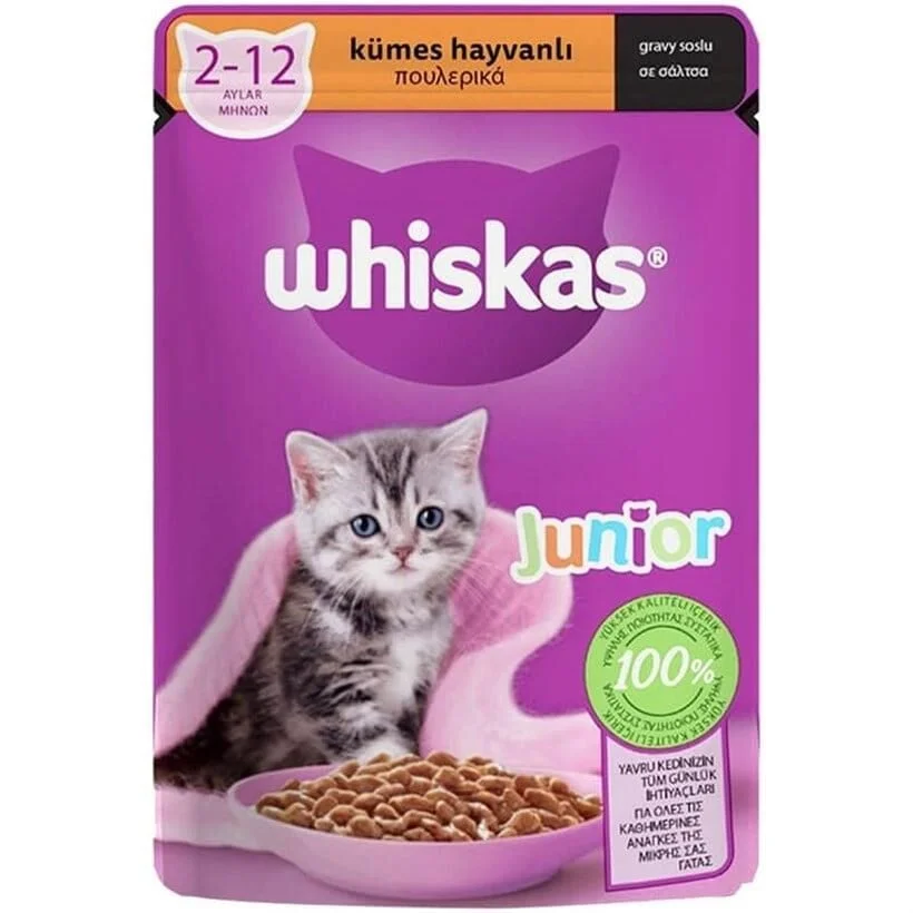 Whiskas Kümes Hayvanlı Kedi Konservesi 85 Gr ( Yavru )
