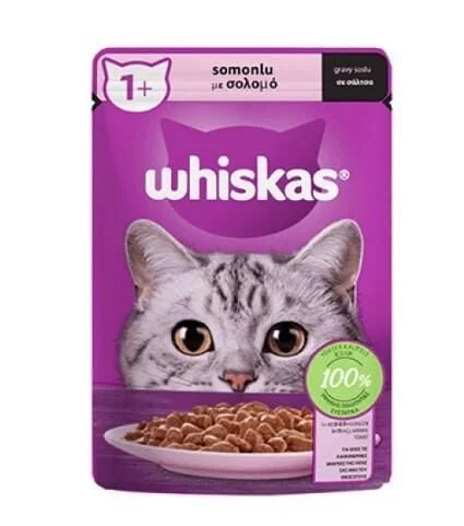Whiskas Somonlu Kedi Konservesi 85 Gr