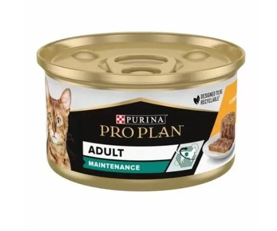 Pro Plan Tavuklu ve Sebzeli Yetişkin Kedi Konservesi 85gr